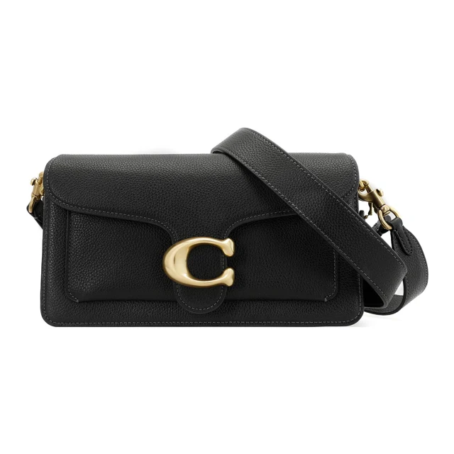 Coach Tabby Shoulder Bag 26 — Brass/Black · версия CH857