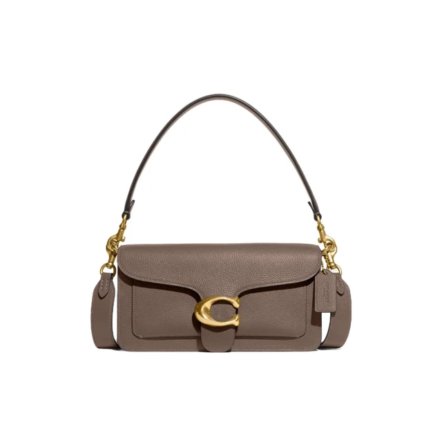 Coach Tabby Shoulder Bag 26 — Brass/Brown