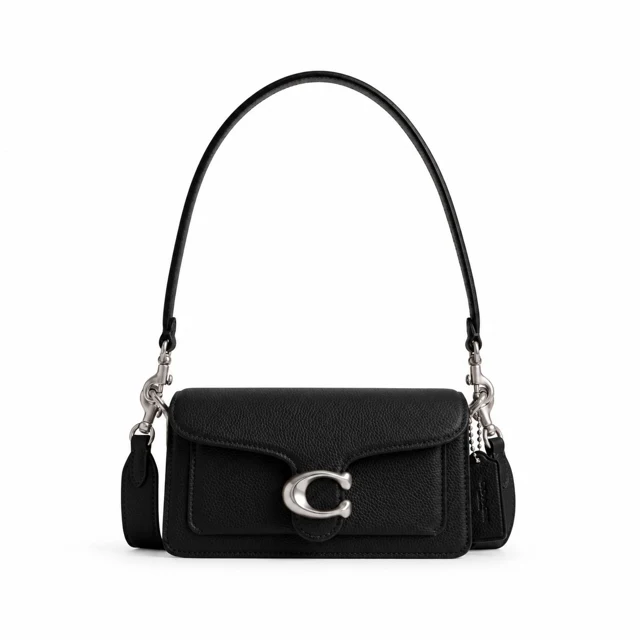 Coach Tabby Shoulder Bag 26 — Silver/Black