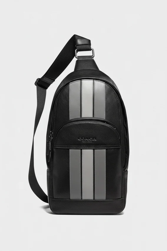 Сумка Мужская COACH Houston Pack With Varsity Stripe