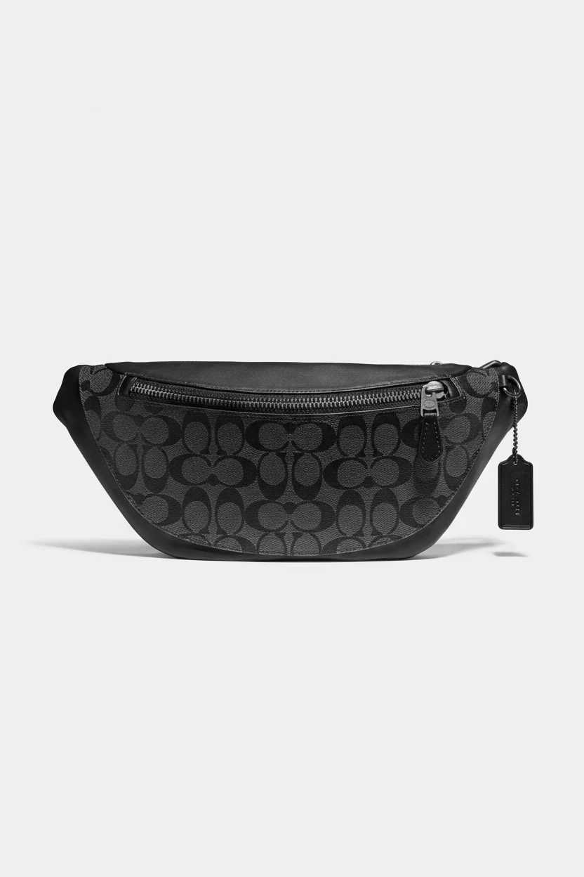Сумка Мужская COACH Warren Belt Bag In Signature Canvas — фото 1