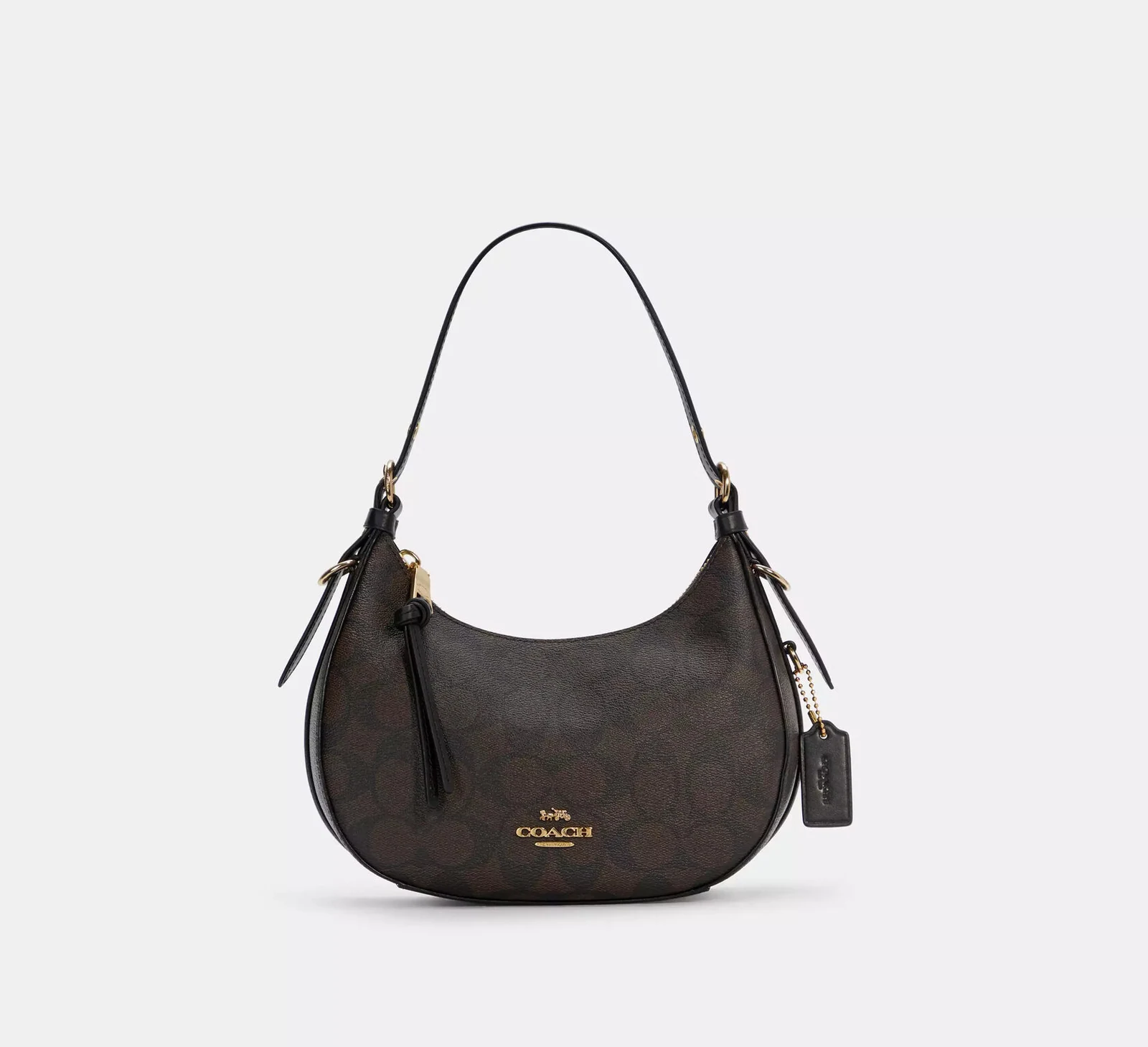 Сумка COACH Kleo Hobo In Signature Canvas — фото 1